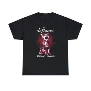 Deftones Cat Band T-shirt
